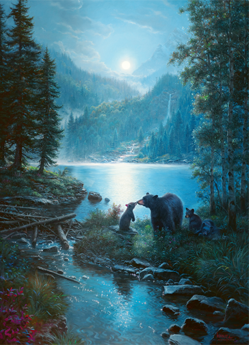 Bear Night – 1000 Piece Jigsaw Puzzle (Cobble Hill)