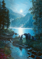 Bear Night – 1000 Piece Jigsaw Puzzle (Cobble Hill)
