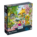 Box, turned right: Best Friends – 500 XL Piece Jigsaw Puzzle (House of Puzzles)