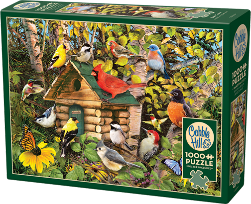Bird Cabin – 1000 Piece Jigsaw Puzzle (Cobble Hill)