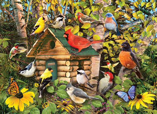 Bird Cabin – 1000 Piece Jigsaw Puzzle (Cobble Hill)