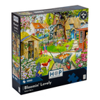 Box, turned right: Bloomin' Lovely – 1000 Piece Jigsaw Puzzle (House of Puzzles)
