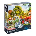 Box, turned left: Bob & His Dog by HOP – 500 Piece Jigsaw Puzzle (House of Puzzles)