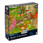 Box, turned right: Bottom Of The Garden – 1000 Piece Jigsaw Puzzle (House of Puzzles)
