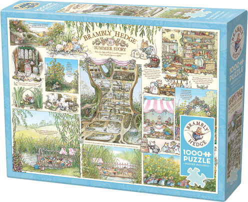 Brambly Hedge Summer Story – 1000 Piece Jigsaw Puzzle (Cobble Hill)