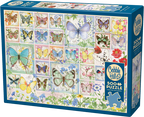 Butterfly Tiles – 500 Piece Jigsaw Puzzle (Cobble Hill)