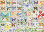 Butterfly Tiles – 500 Piece Jigsaw Puzzle (Cobble Hill)