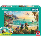 Disney Lilo and Stitch by Thomas Kinkade – 200 Piece Jigsaw Puzzle (Schmidt)