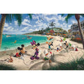 Disney Mickey & Minnie in Florida by Thomas Kinkade – 200 Piece Jigsaw Puzzle (Schmidt)