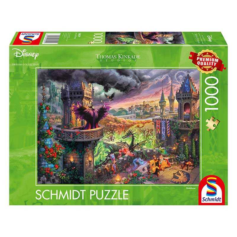 Disney Maleficent by Thomas Kinkade – 1000 Piece Jigsaw Puzzle (Schmidt)