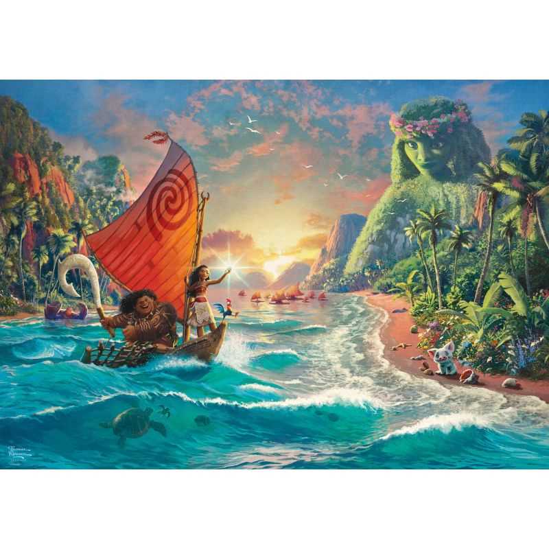 Disney Moana by Thomas Kinkade – 1000 Piece Jigsaw Puzzle (Schmidt)