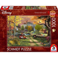 Disney The Fox and the Hound by Thomas Kinkade – 1000 Piece Jigsaw Puzzle (Schmidt)