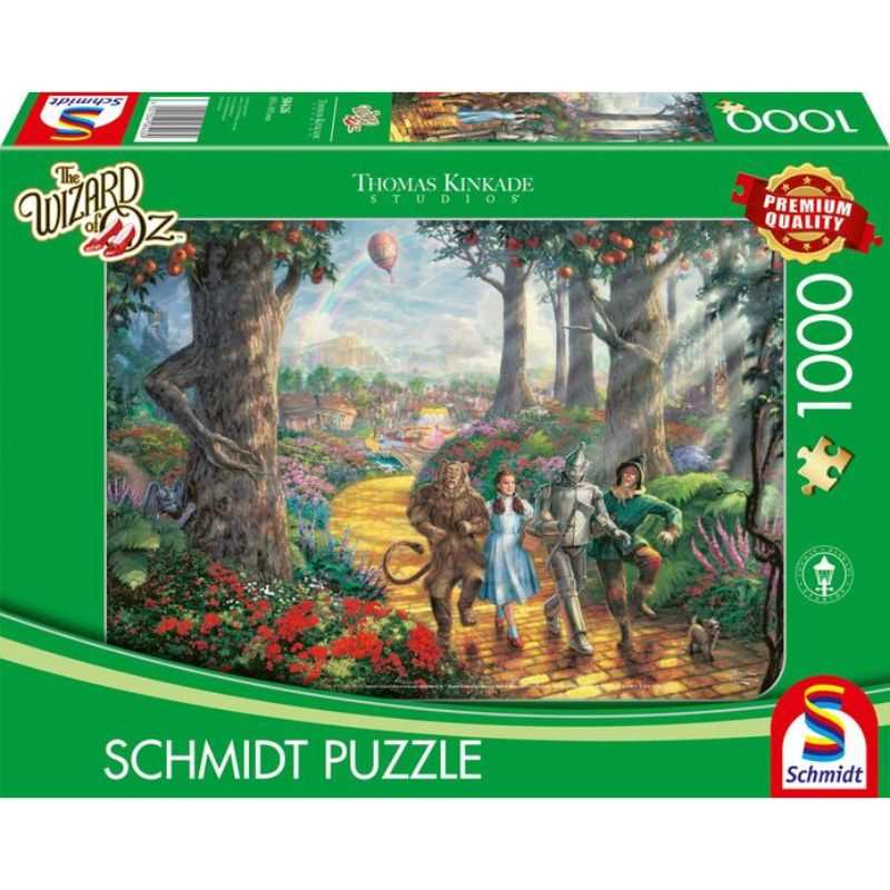 The Wizard of Oz by Thomas Kinkade – 1000 Piece Jigsaw Puzzle (Schmidt)