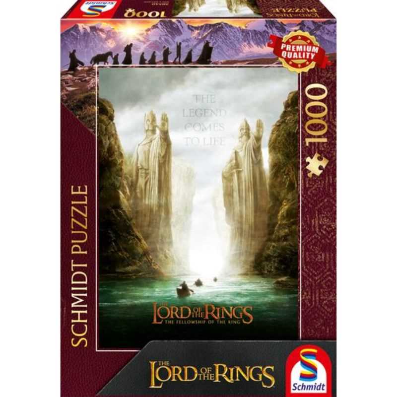 The Lord of the Rings: The Fellowship of the Ring – 1000 Piece Jigsaw Puzzle (Schmidt)
