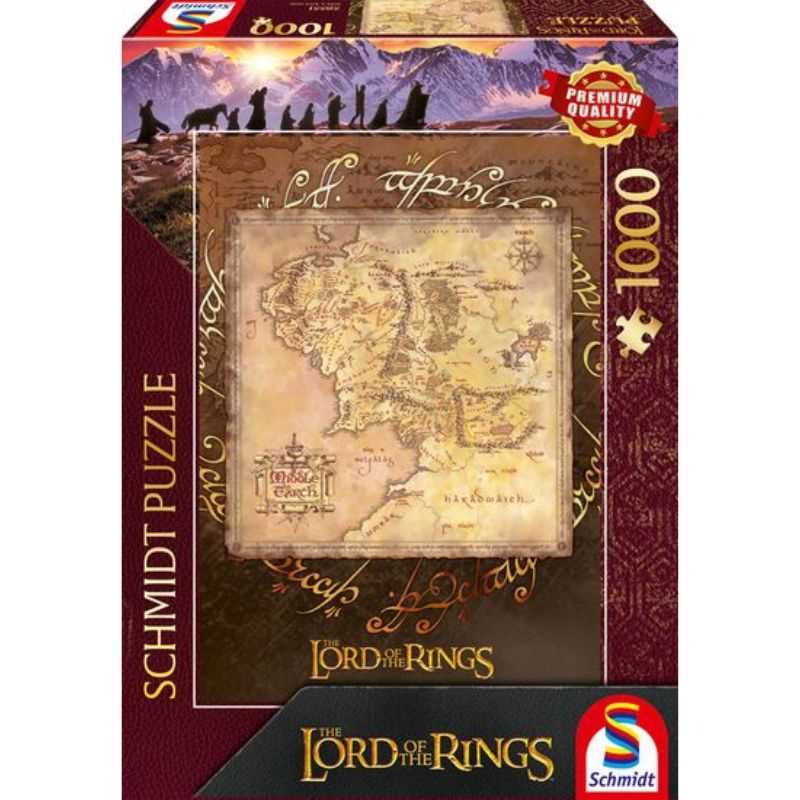 The Lord of the Rings: Middle Earth – 1000 Piece Jigsaw Puzzle (Schmidt)