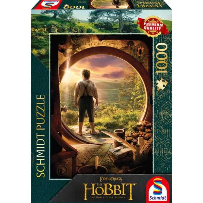 Leaving Bag End by The Hobbit – 1000 Piece Jigsaw Puzzle (Schmidt)