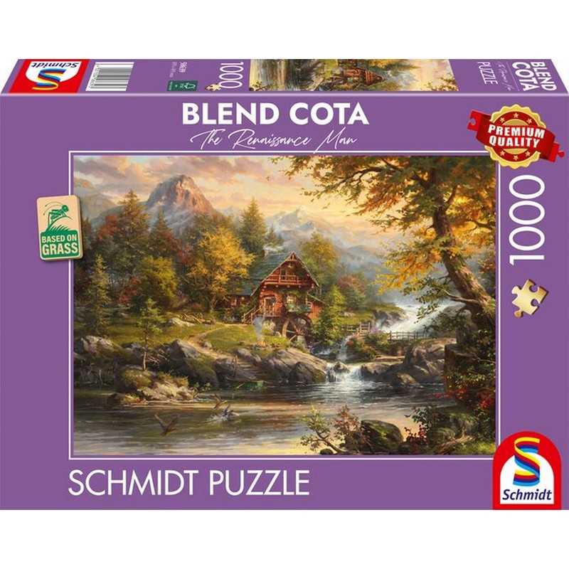 Summer House by Blend Cota – 1000 Piece Jigsaw Puzzle (Schmidt)