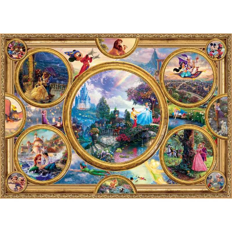 Disney Dreams Collection by Thomas Kinkade – 2000 Piece Jigsaw Puzzle (Schmidt)