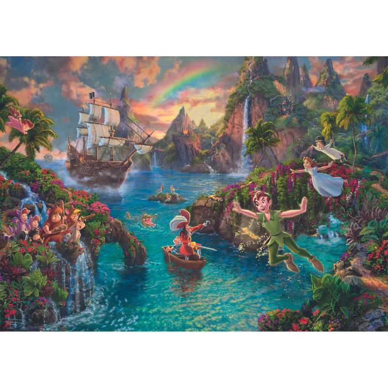 Disney Peter Pan by Thomas Kinkade – 1000 Piece Jigsaw Puzzle (Schmidt)
