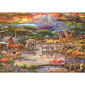 Paradise under Mount Kilimanjaro – 500 Piece Jigsaw Puzzle (Schmidt)