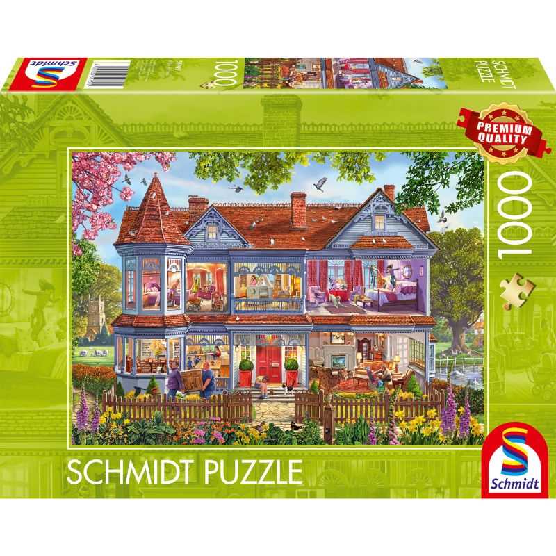 House in Springtime – 1000 Piece Jigsaw Puzzle (Schmidt)
