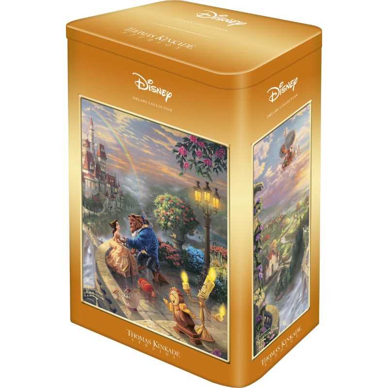 Disney Beauty and the Beast by Thomas Kinkade – 500 Piece Jigsaw Puzzle (Schmidt)