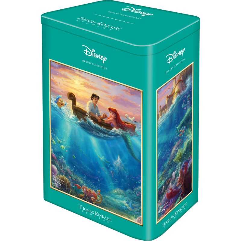 Disney The Little Mermaid by Thomas Kinkade – 500 Piece Jigsaw Puzzle (Schmidt)