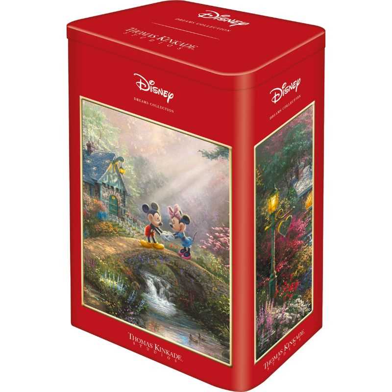Disney Mickey and Minnie by Thomas Kinkade – 500 Piece Jigsaw Puzzle (Schmidt)