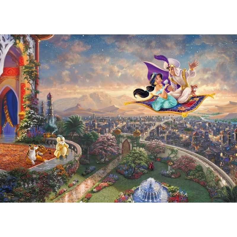Disney Aladdin by Thomas Kinkade – 1000 Piece Jigsaw Puzzle (Schmidt)
