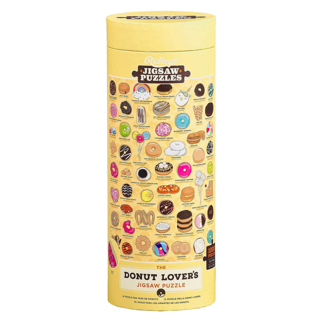 Donut Lover's – 1000 Piece Jigsaw Puzzle (Ridley's Games)