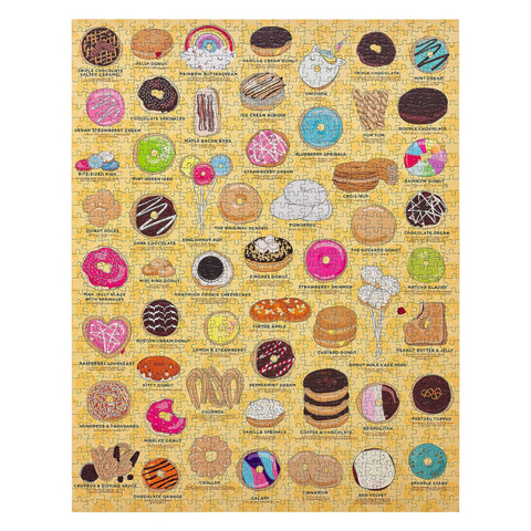 Donut Lover's – 1000 Piece Jigsaw Puzzle (Ridley's Games)