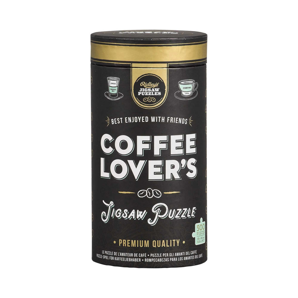 Coffee Lover's – 500 Piece Jigsaw Puzzle (Ridley's Games)