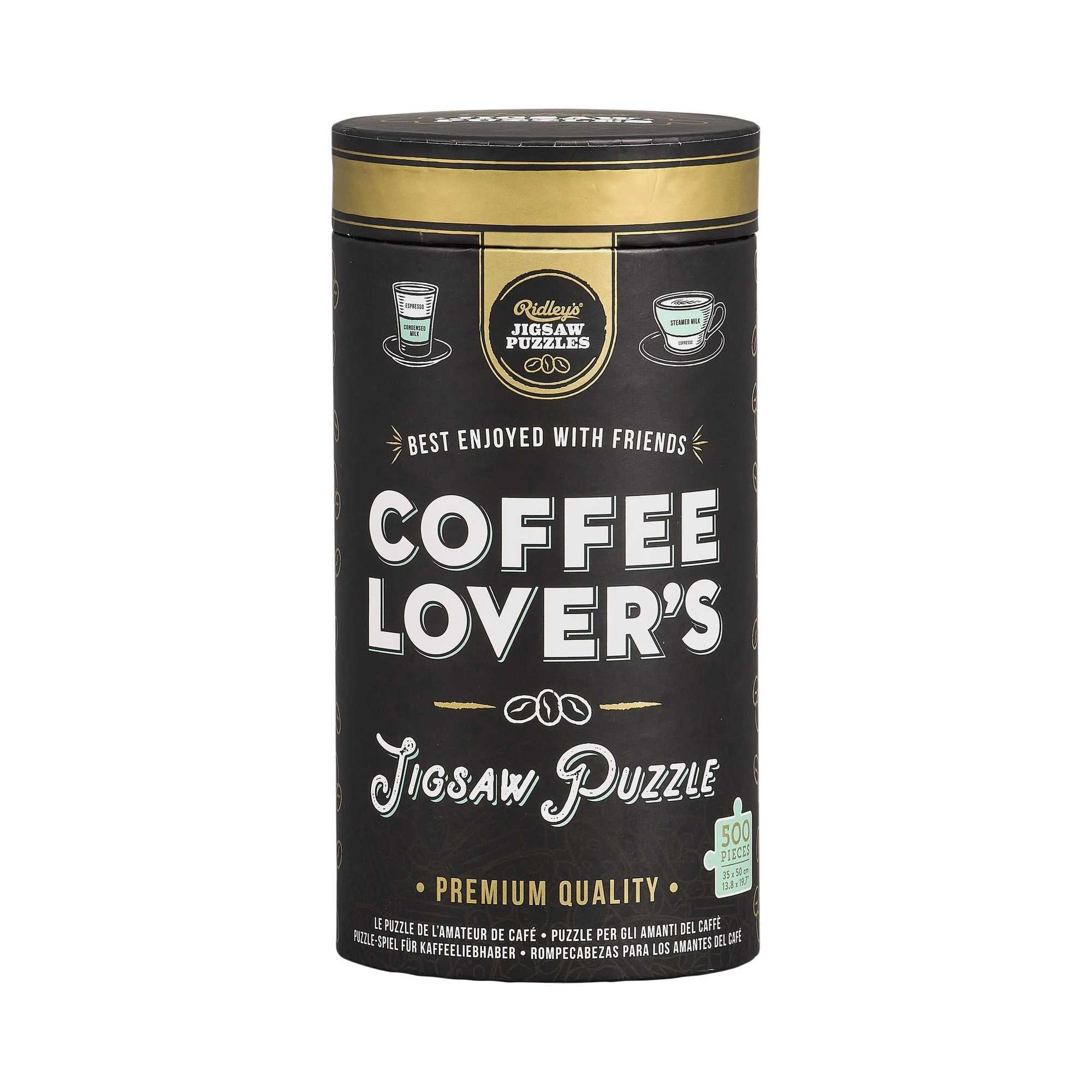 Coffee Lover's – 500 Piece Jigsaw Puzzle (Ridley's Games)