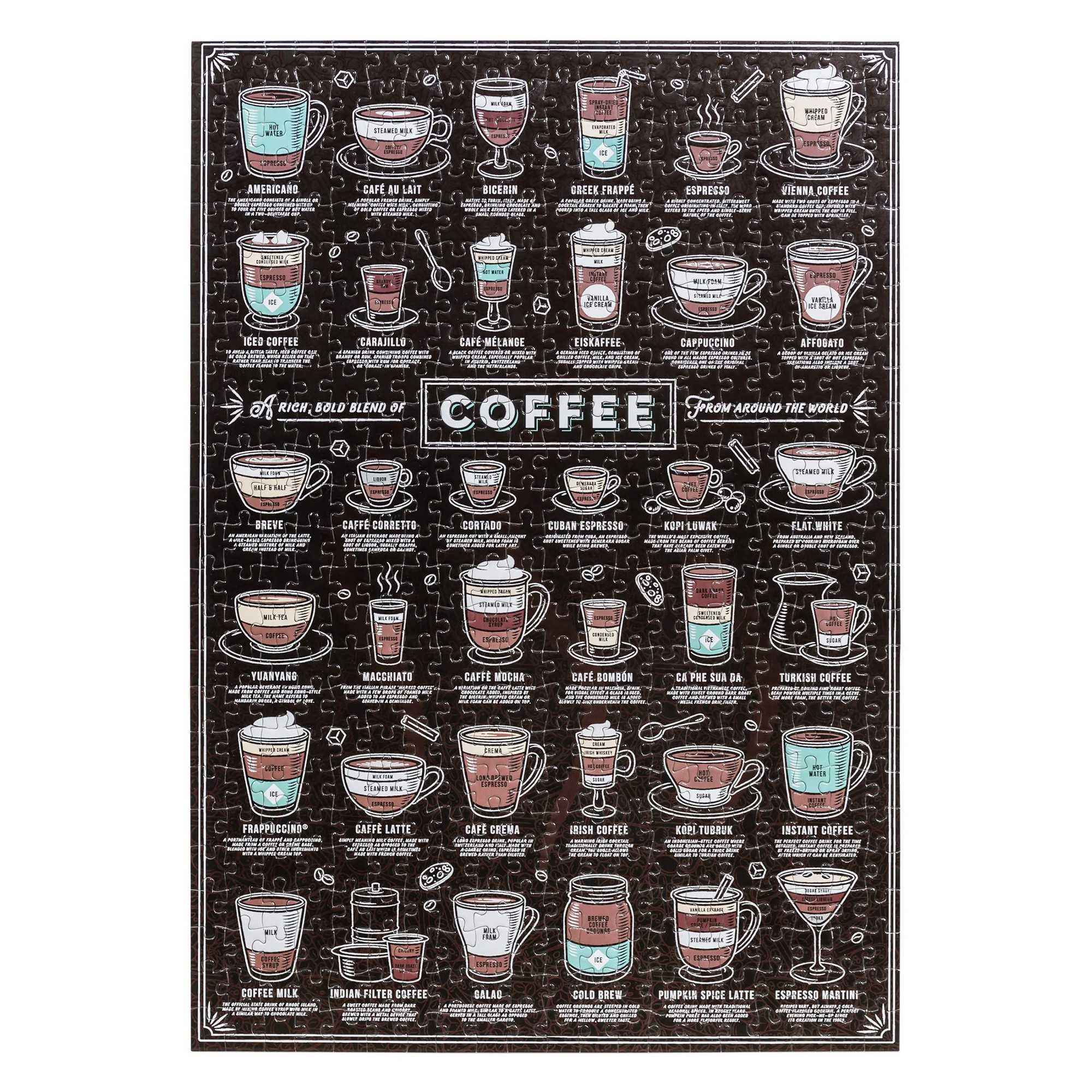 Coffee Lover's – 500 Piece Jigsaw Puzzle (Ridley's Games)