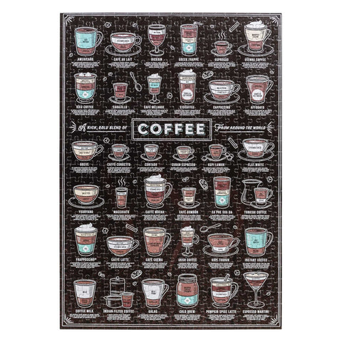 Coffee Lover's – 500 Piece Jigsaw Puzzle (Ridley's Games)