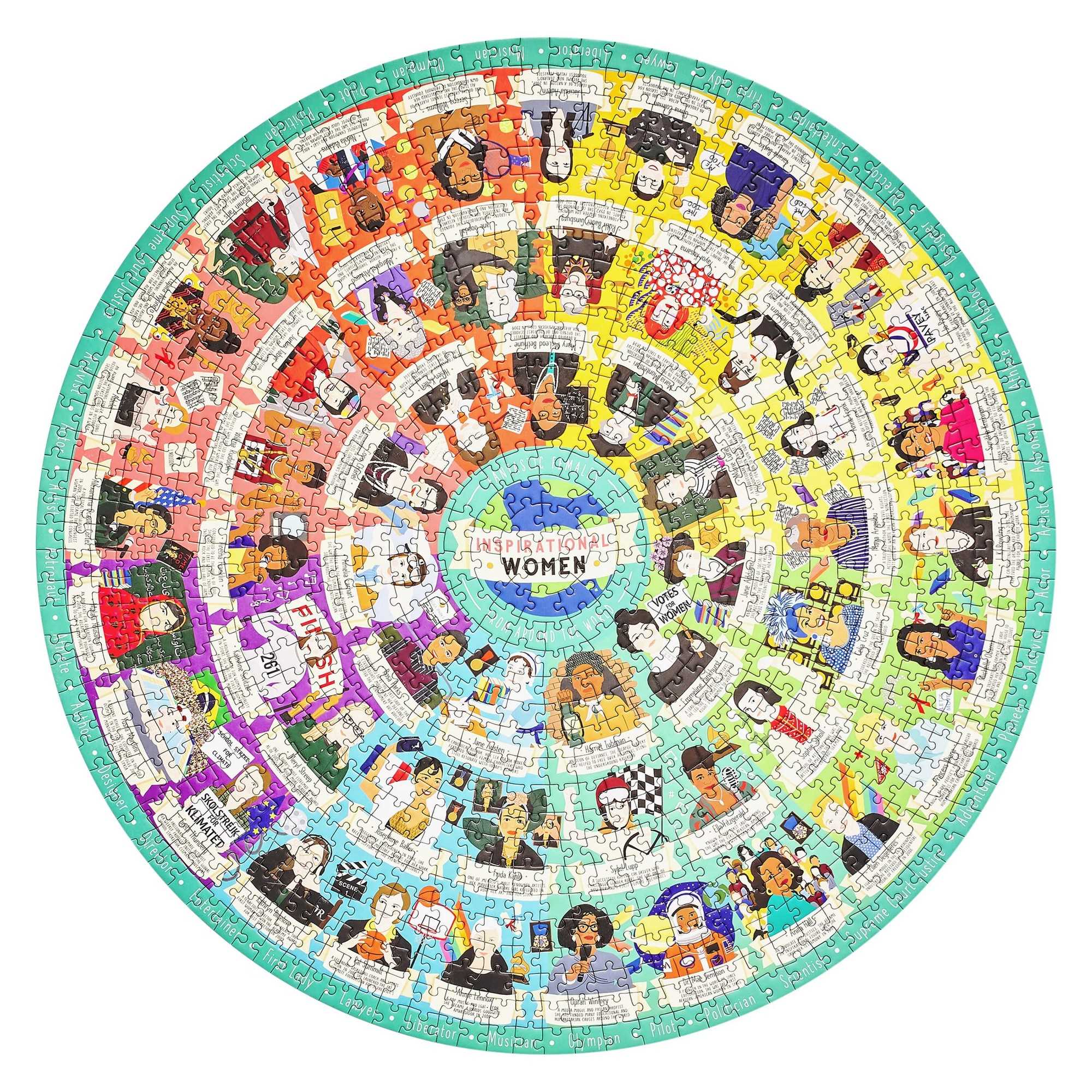 Inspirational Women Jigsaw – 1000 Piece Jigsaw Puzzle (Ridley's Games)