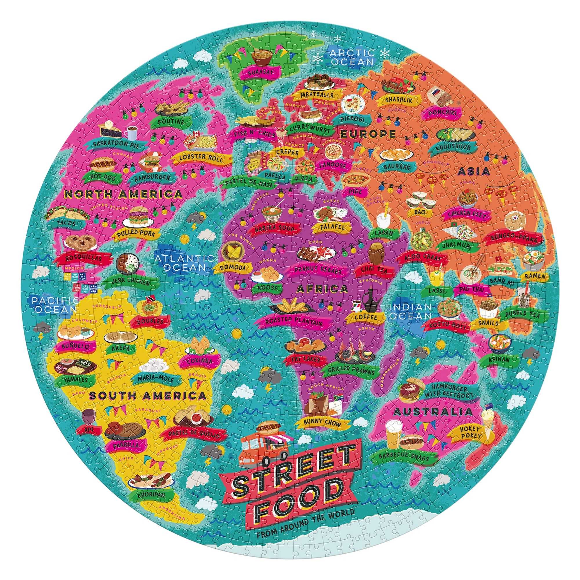 Street Food – 1000 Piece Jigsaw Puzzle (Ridley's Games)