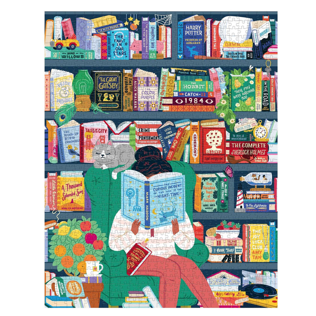 50 Must-Read Books Bucket List – 1000 Piece Jigsaw Puzzle (Ridley's Games)