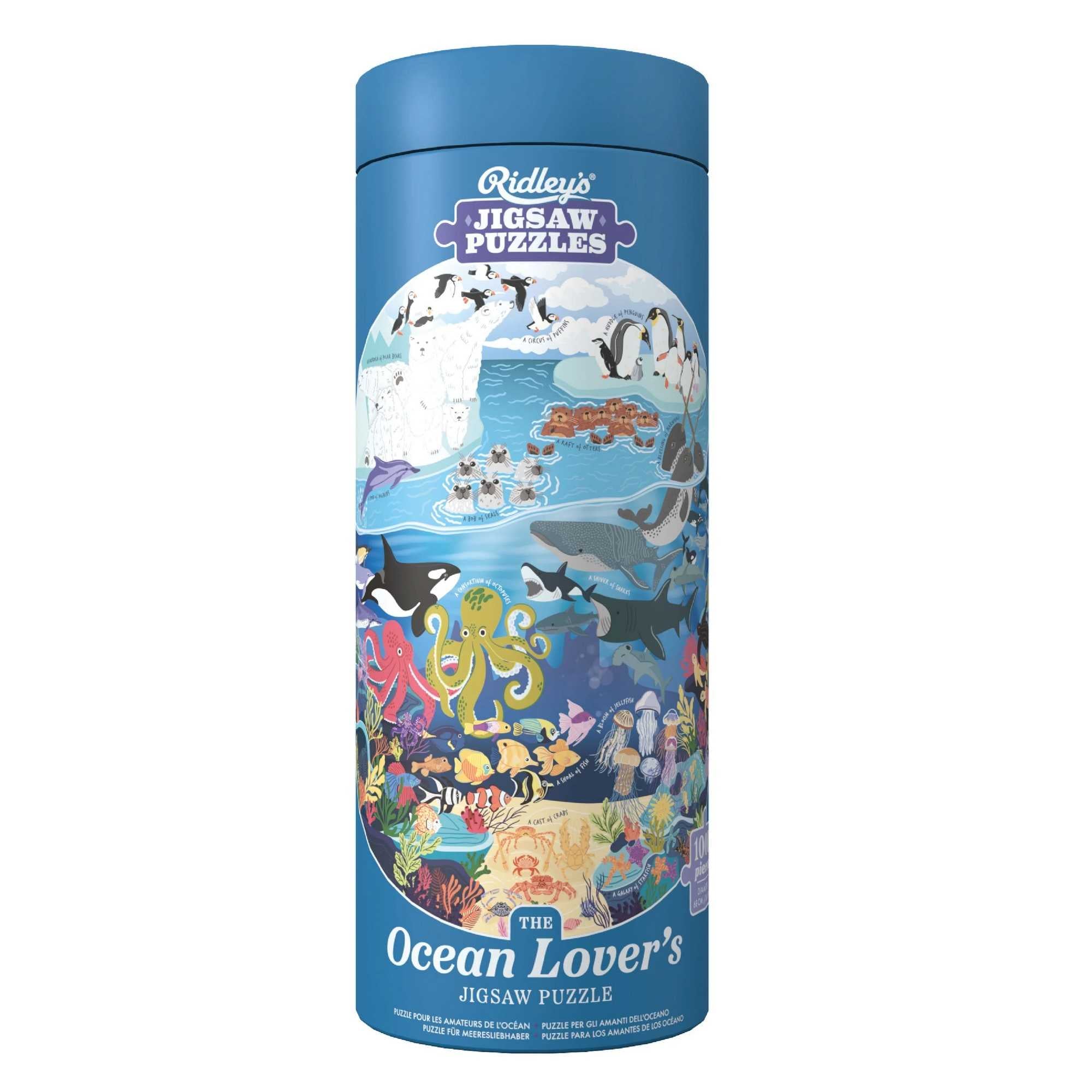 Oceans Lovers – 1000 Piece Jigsaw Puzzle (Ridley's Games)