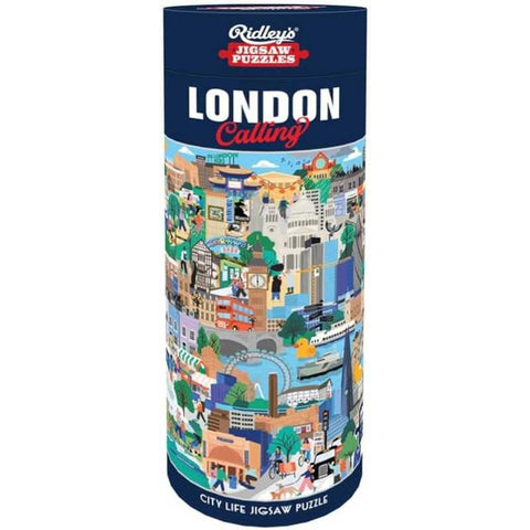 London Calling City Life Jigsaw – 1000 Piece Jigsaw Puzzle (Ridley's Games)