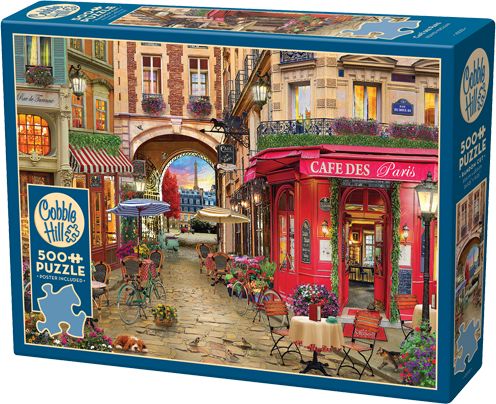 Café des Paris – 500 Piece Jigsaw Puzzle (Cobble Hill)