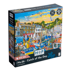 Box, turned right: Catch of the Day – 500 XL Piece Jigsaw Puzzle (House of Puzzles)