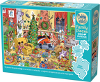 Catching Santa – 350 Piece Jigsaw Puzzle (Cobble Hill)