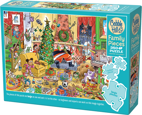 Catching Santa – 350 Piece Jigsaw Puzzle (Cobble Hill)