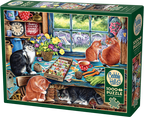 Cats Retreat – 1000 Piece Jigsaw Puzzle (Cobble Hill)