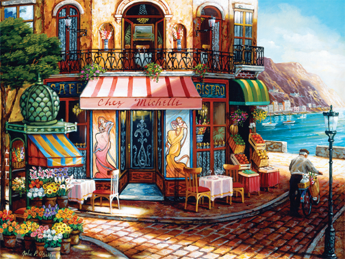 Chez Michelle – 275 Piece Jigsaw Puzzle (Cobble Hill)