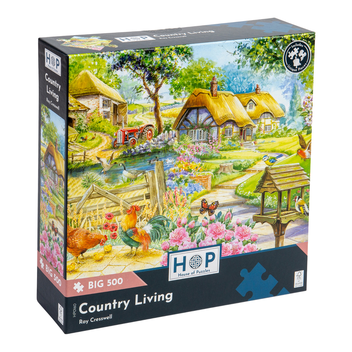 Box, turned right: Country Living – 500 Piece Jigsaw Puzzle (House of Puzzles)