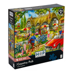Box, turned left: Country Pub – 500 XL Piece Jigsaw Puzzle (House of Puzzles)