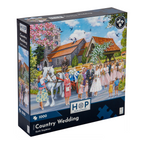 Box, turned right: Country Wedding – 1000 Piece Jigsaw Puzzle (House of Puzzles)