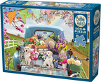 Country Truck in Spring – 500 Piece Jigsaw Puzzle (Cobble Hill)